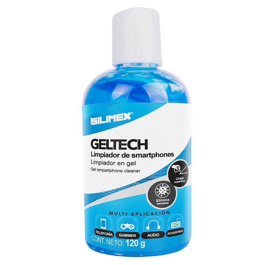 *Gel antibacterial para limpieza de celulares 120 gr. SILIMEX
