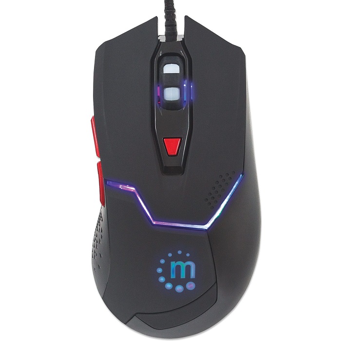 Mouse USB Gamer con led Manhattan 176071 
