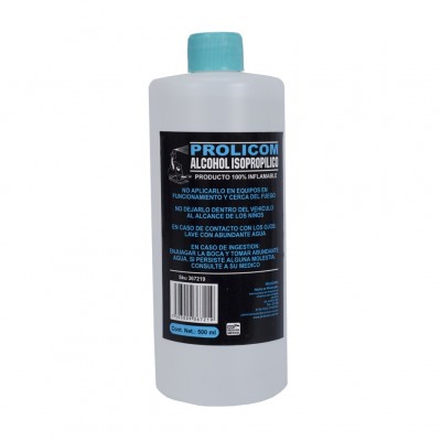 ALCOHOL ISOPROPILICO Prolicom 500ML