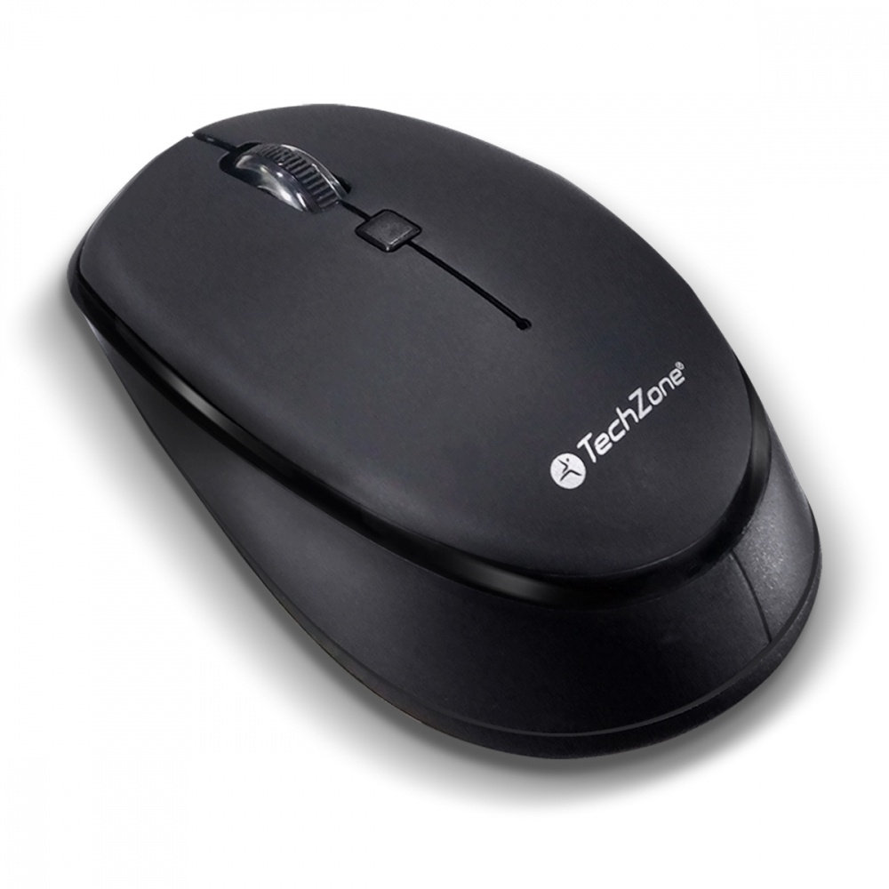 Mouse inalámbrico TZ19MOU01-INA marca TECHZONE Diseño ambidiestro