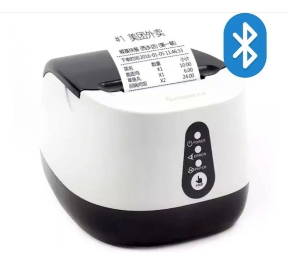 Impresora térmica 58 mm EC-LINE ISH58, Térmica directa, 70 mm/s, USB, BLUETOOTH