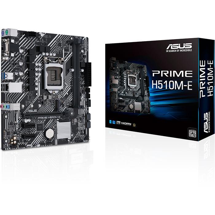 Motherboard ASUS H510M-E, Intel, LGA 1200, Micro ATX