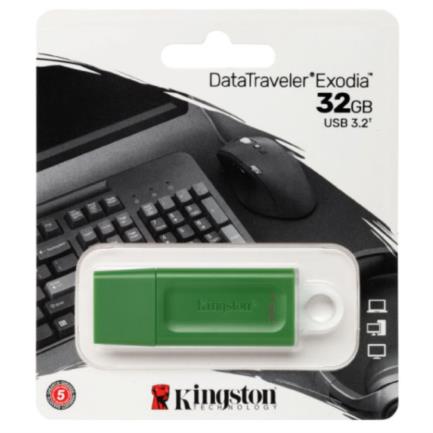 Memoria USB 32GB Kingston Technology KC-U2G32-7GG , Verde