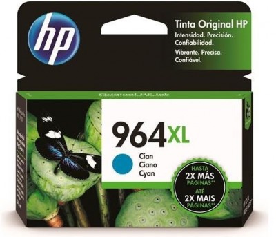 Cartucho de Tinta HP Cian Num 964XL, Cian, HP