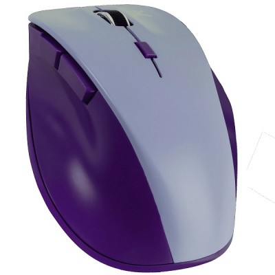 Mouse Inalambrico PERFECT CHOICE PC-045106, Morado/Lila
