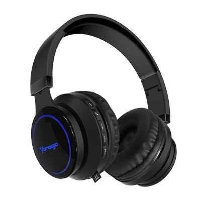 Diadema VORAGO HPB-201-LED, Diadema, Negro, Bluetooth