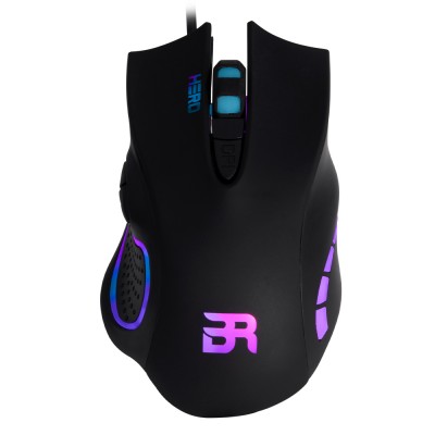 Mouse Gamer BALAM RUSH Alámbrico USB 3200 DPI 4 LVLS 5 Botones + Scroll WINDOWS-LINUX-MAC-XBOX