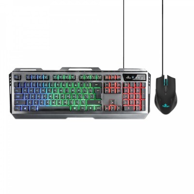 Kit Yeyian Led YKP-20706 PHOENIX 3000, Teclado y Mouse Gaming Led , USB