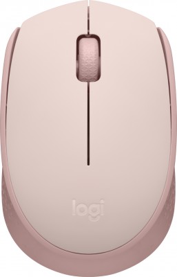 Mouse Logitech M170 Inalámbrico Simplicidad de Plug-Play 1000dpi Color Rosa