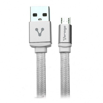 Cable USB VORAGO CAB-113, 1 m, Color blanco