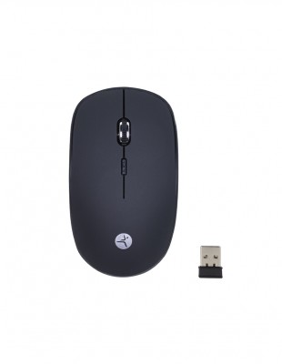 Mouse inalambrico TechZone de 1200 DPIS, alcance hasta 15 metros, 4 botones