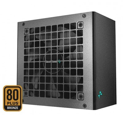 Fuente de Poder DeepCool PK600D (R-PK600D-HA0B-US), Color Negro, 600W 80+ Bronce, No Modular.