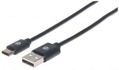 Cable para Dispositivos USB C de Alta Velocidad. USB 2.0, A macho/ C macho, 480 Mbps, Longitud 2 m