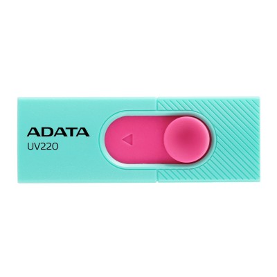 Memoria USB ADATA AUV220-32G-RGNPK, Turquesa/rosa, 32 GB, USB 2.0