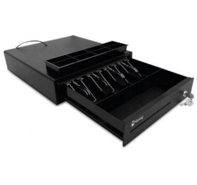 Cajón de Dinero Nextep Ne-514, Negro, Acero, 8, 4