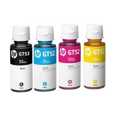 HP BOTELLA DE TINTA COMBO 4 PACK 9F3N4AL  Modelo GT52/GT53