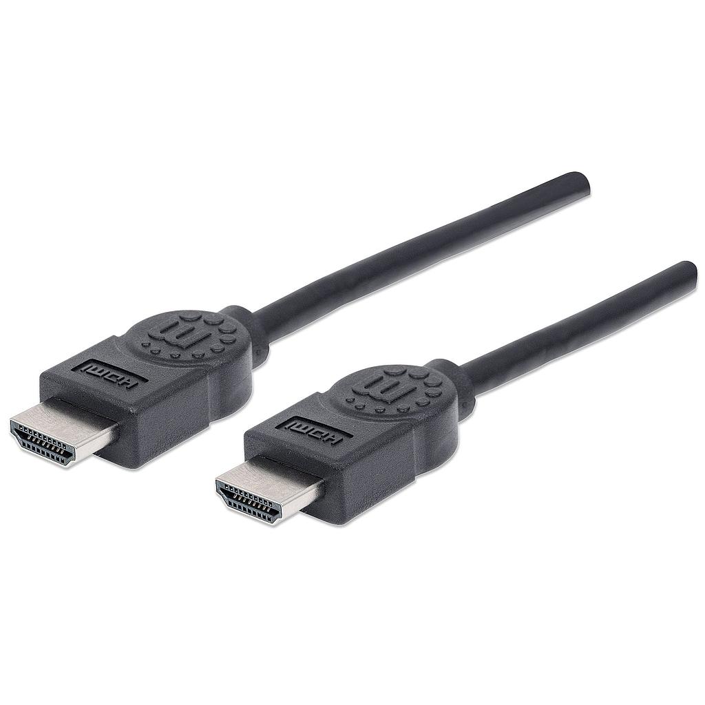 Cable HDMI MANHATTAN, 1,8 m, HDMI, HDMI, Macho/Macho, Negro modelo 306119