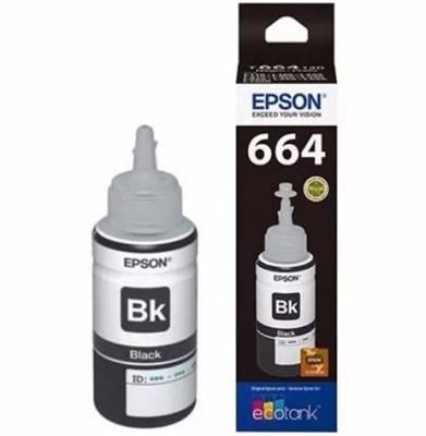 Refill de Tinta Epson T664120 negro 70ml 
