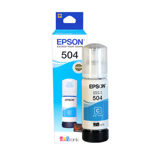Cartucho EPSON T504220-AL, Cian, Epson 