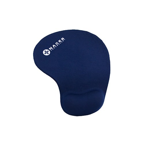 Mouse Pad con soporte de Gel NA-549AZDE Azul rey 