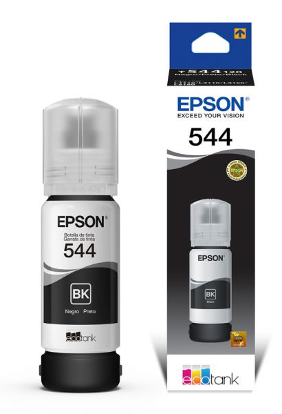 Refill Cartucho Epson 544 Negro 65ML. T544120 