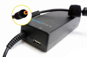 Cargador OvalTech Hp Mini 19v 2.1A p/Amarilla E64 