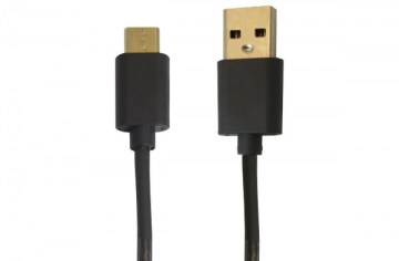 Cable USB a Tipo C OvalTech 2m C004 OVCAB-C004 Negro 