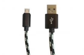 Cable USB a Micro USB, 2 mts Ovaltech ovcab-u008 NEGRO 