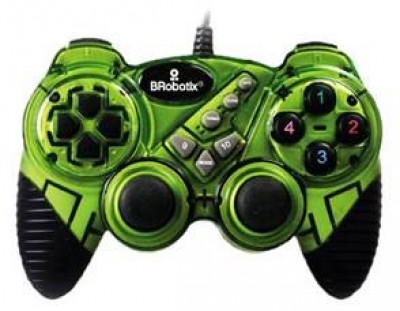 Control de juegos usb Brobotix 751899 verde 