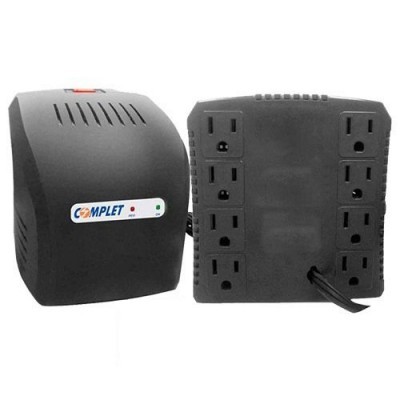 Regulador de voltaje Complet RPLUS 1300va ERV-6-001 8contactos