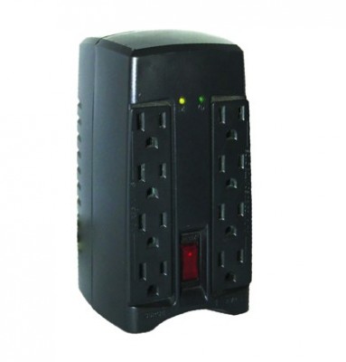 Regulador VICA T1, Negro, 750 VA, 400 W 