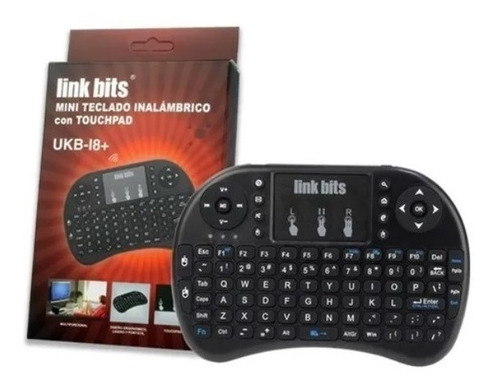 Mini teclado inal. con Touchpad Link bits UKB-18+ 