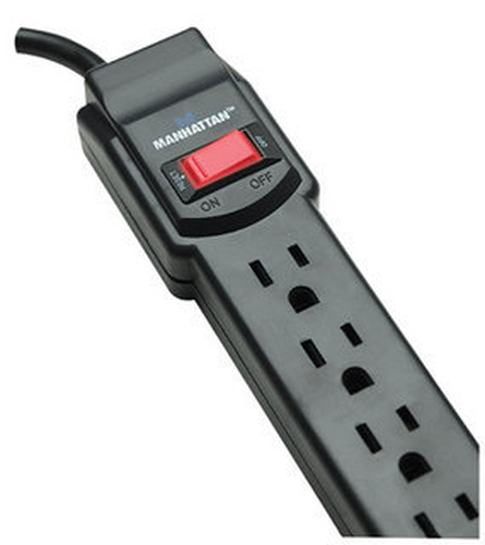 Barra Multicontactos 6 Contactos Manhattan 