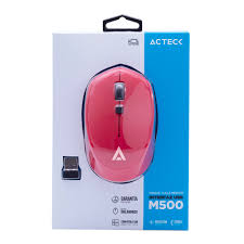 Mouse Inalambrico ACTECK R100 ac-916479 Rojo    