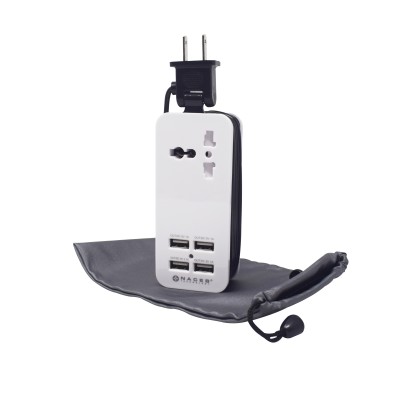 Adaptador de Contacto Naceb Technology NA-0705, USB, Blanco 