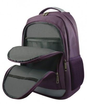 Mochila PERFECT CHOICE PC-083337, 15", Mochila, Morado, Nylon, 0.75 kg
