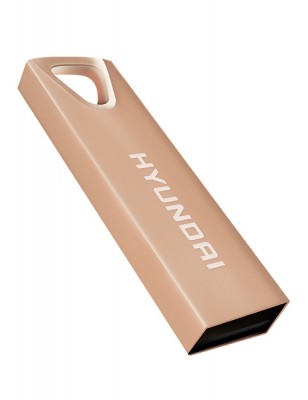 Memoria USB HYUNDAI U2BK/32GARG, Oro Rosa, 32 GB, USB 2.0, 10 MB/s, 3 MB/s