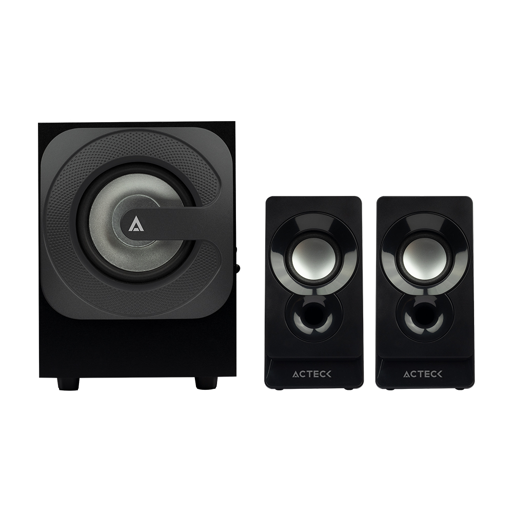 Bocina 2.1 Bluetooth ACTECK AC-926713, 5 W, Negro, 100 Hz- 20 kHz, 2* 2W