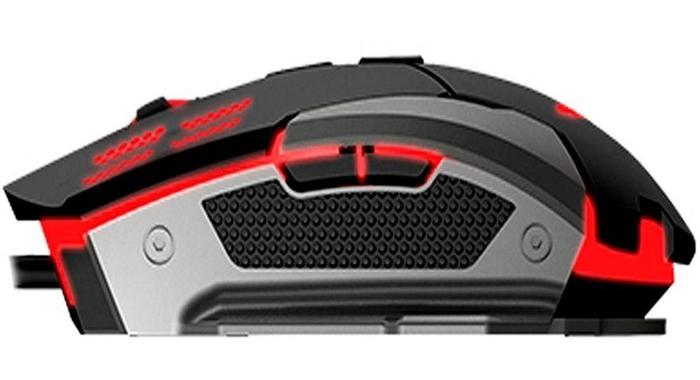 Mouse Gaming Naceb Technology NA-630, USB, Juego, Negro
