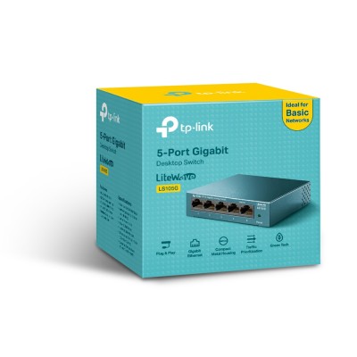 Switch Gigabit 5 puertos TP-Link LS105G