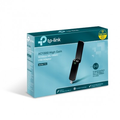 Tarjeta de red TP-Link AC1300 Archer 4U usb 3.0  2.4 y 5 ghz