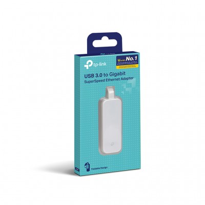 Adaptador USB 3.0 TP-LINK UE300, Color blanco, 10/100/1000Mbps